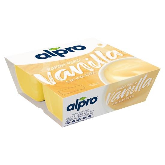 Alpro Velvet Vanilla Dessert (4 ct)