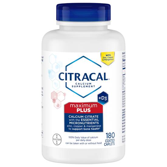 Citracal Maximum Calcium Citrate Supplement (180 ct)