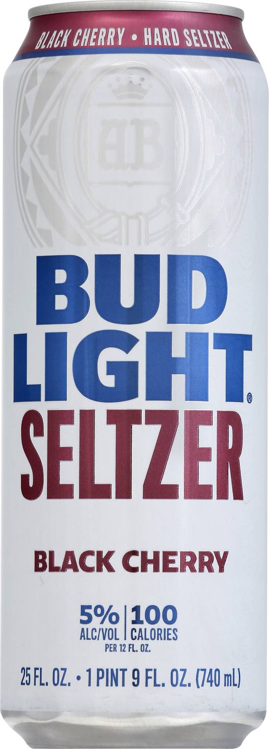 Bud Light Black Cherry Seltzer (25 fl oz)