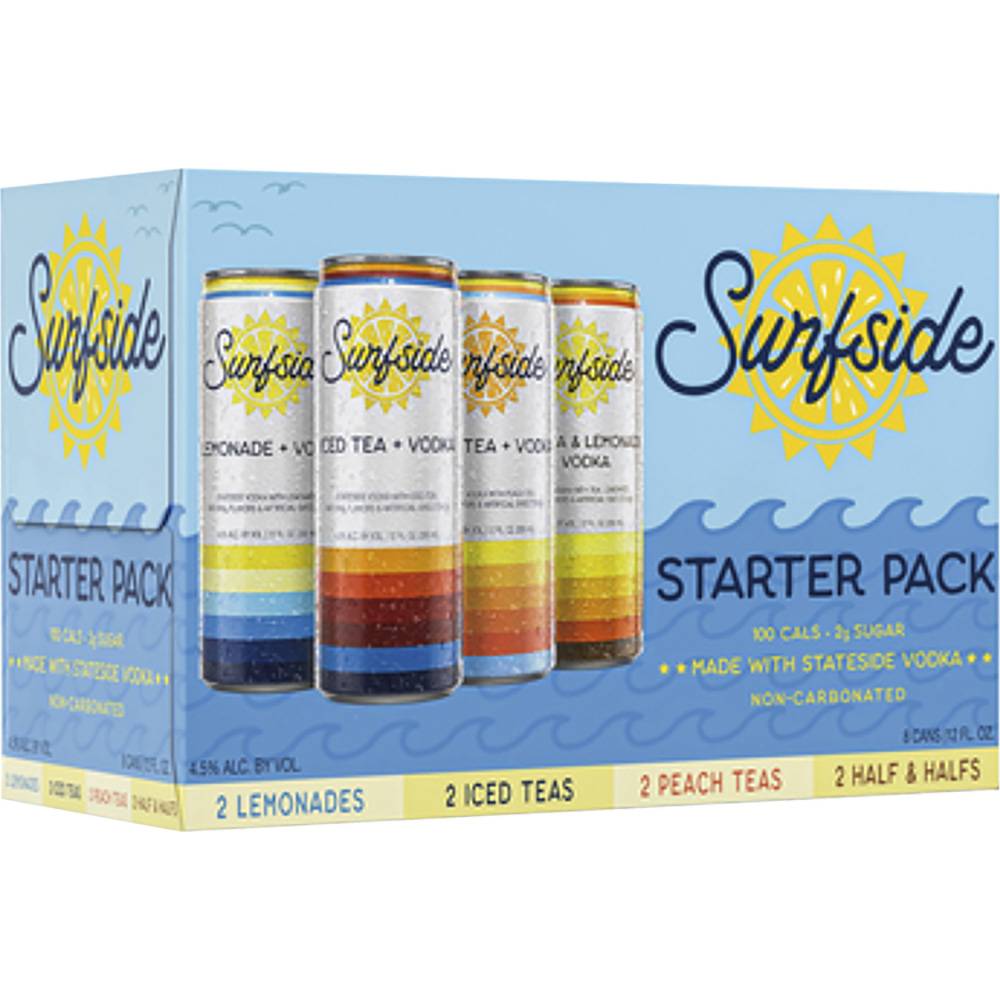 Stateside Surfside Starter Variety pack (8x 12oz cans)