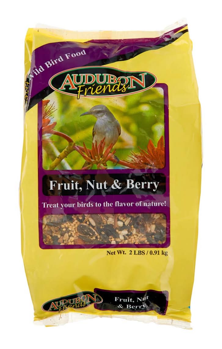 Audubon Friends Wild Bird Food, Fruit Nut & Berry (2 lbs)