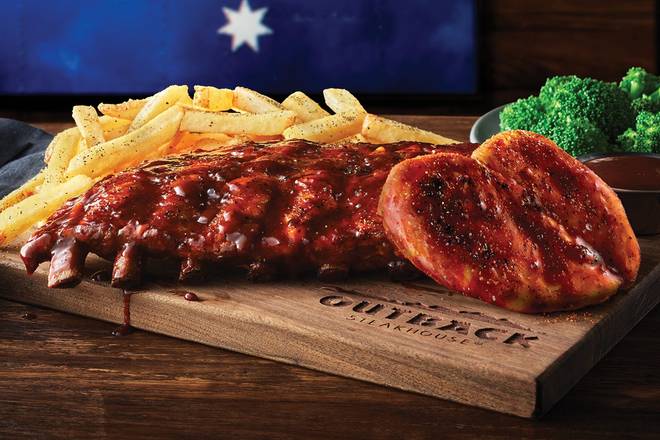 Drover's Ribs & Chicken Combo