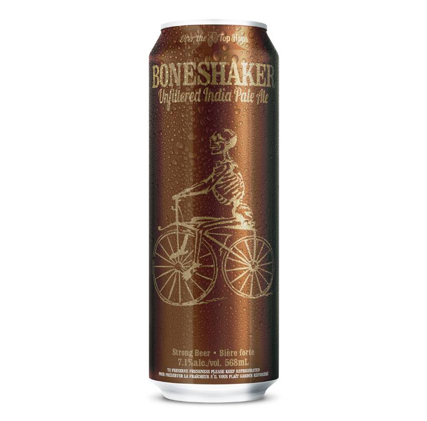 Amsterdam Boneshaker Unfiltered India Pale Ale Strong Beer (568 ml)