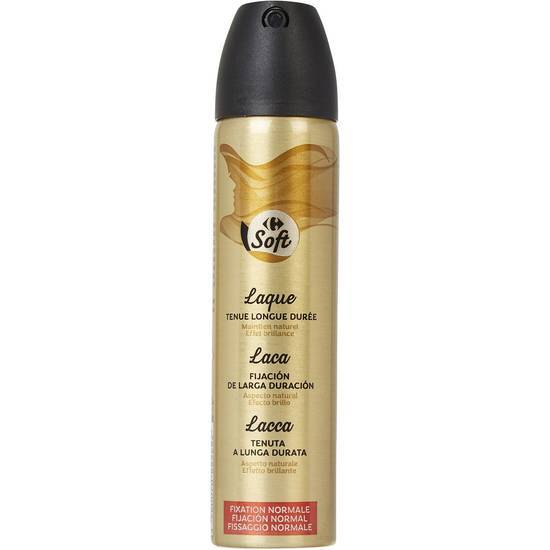 Carrefour Soft - Spray coiffant laque fixation normale