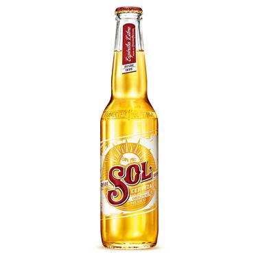 Sol cerveza rubia (botella 330 ml)