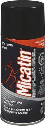 Micatin · Unscented powder spray (85 g)
