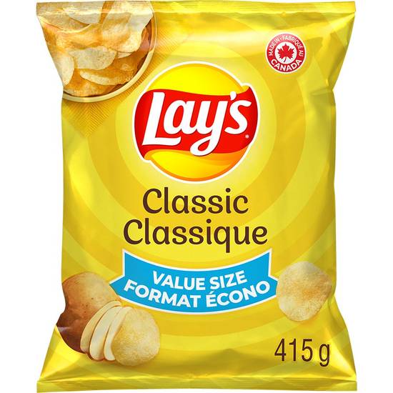 Lay's Value Size Classic Potato Chips (415 g)