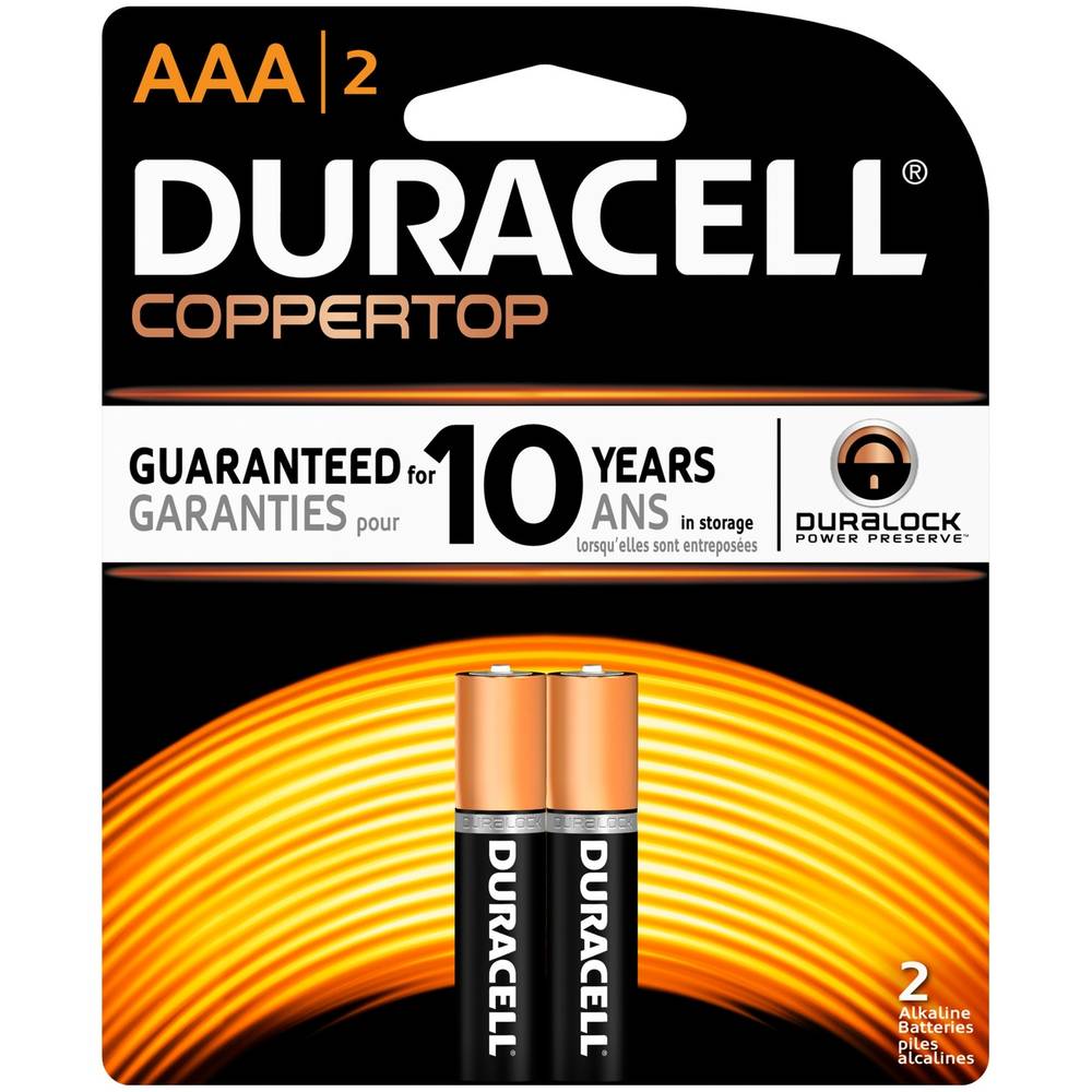 Duracell aaa duralock alkaline batteries