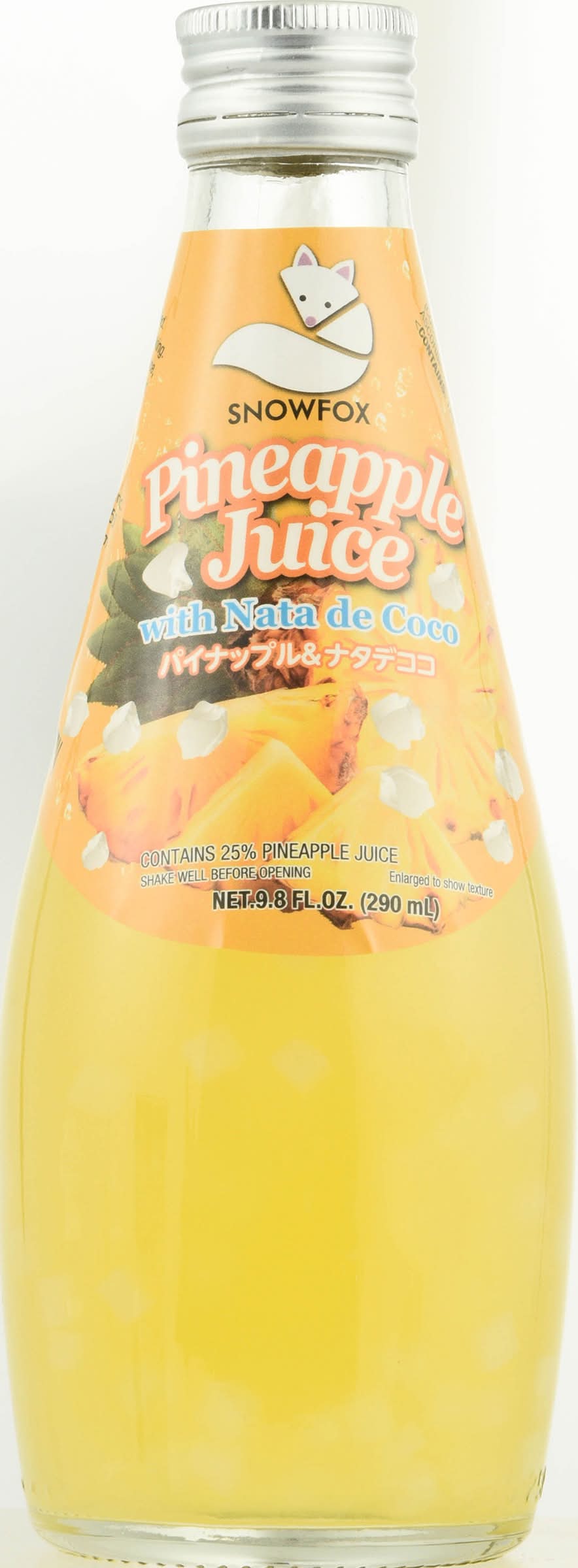 Snowfox Nata De Coco Pineapple Juice Delivery Near Me | Order
