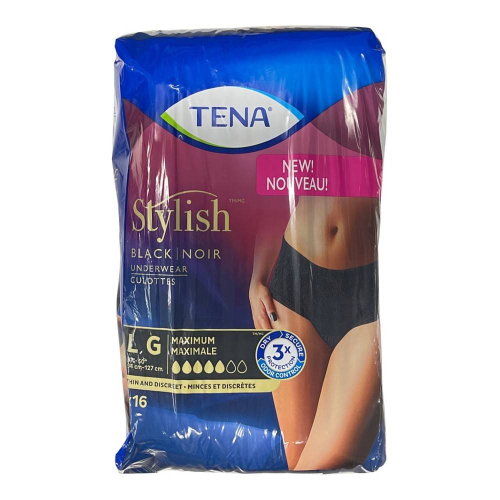 Tena Stylish Black Underware L (300 g)