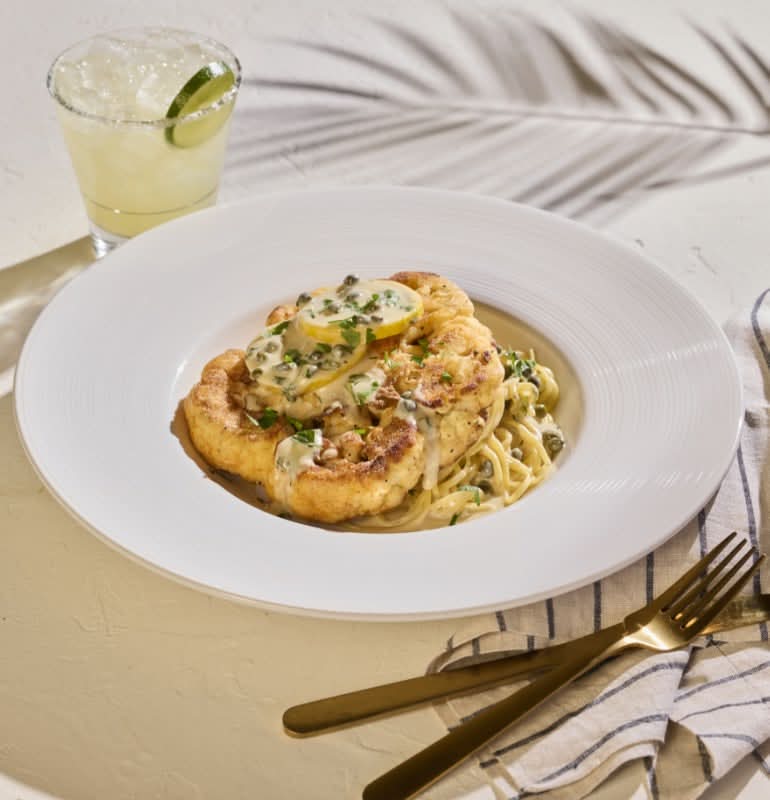 CAULIFLOWER STEAK PICCATA - PLANT FORWARD