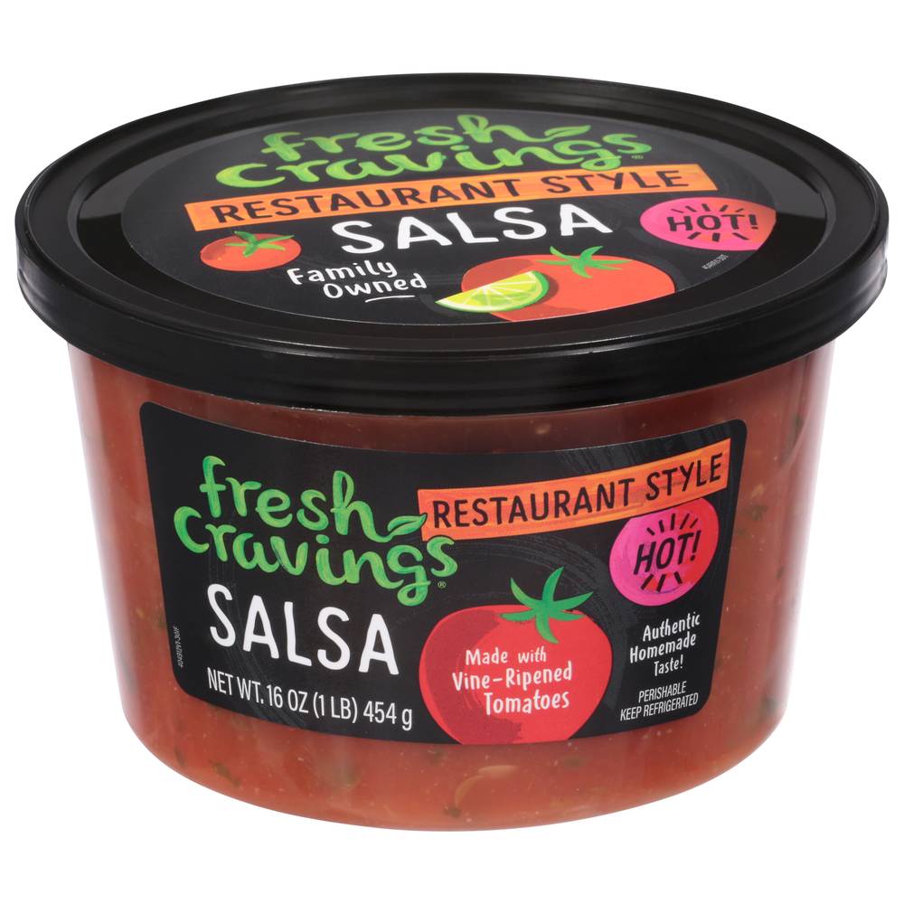 Fresh Cravings Restaurant Style Hot Crave Salsa (1 lbs)