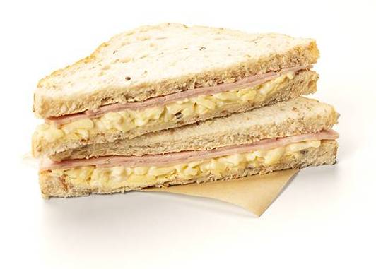 Classic Ham & Cheese Sandwich
