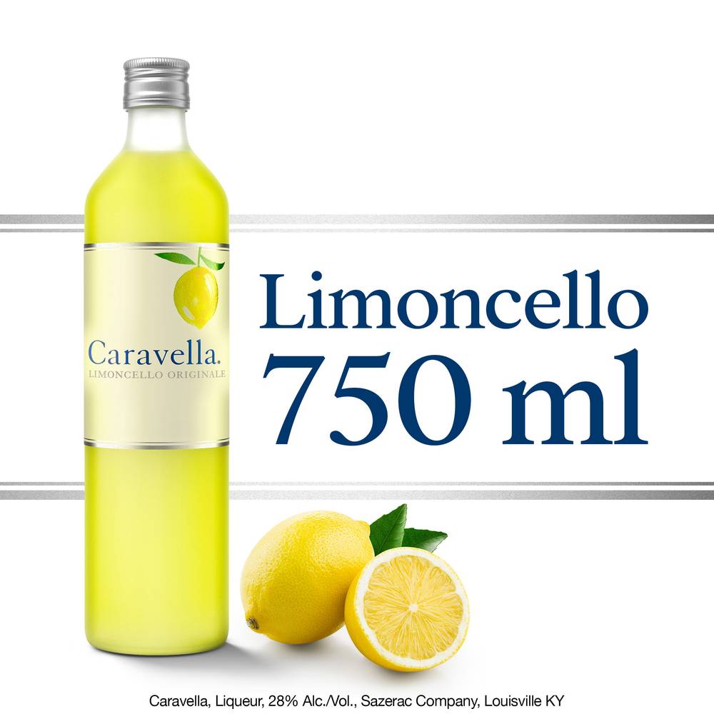 Caravella Orginal Limoncello Lemon Liqueur (750 ml)