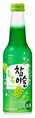 361201：眞露 チャミスル トクトクマスカット5°275ML / Hite Jinro Chamisul TokuToku Muscat