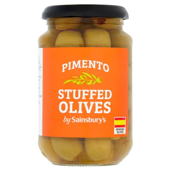 Sainsbury's Green, Pimento Stuffed Olives (340g)