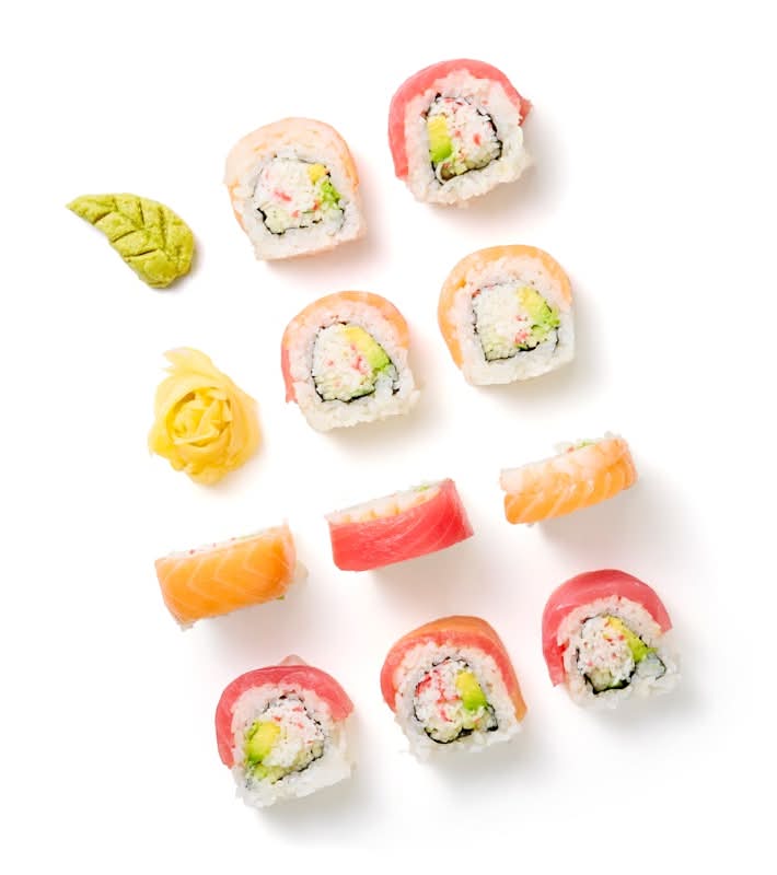 Rainbow Sushi Roll