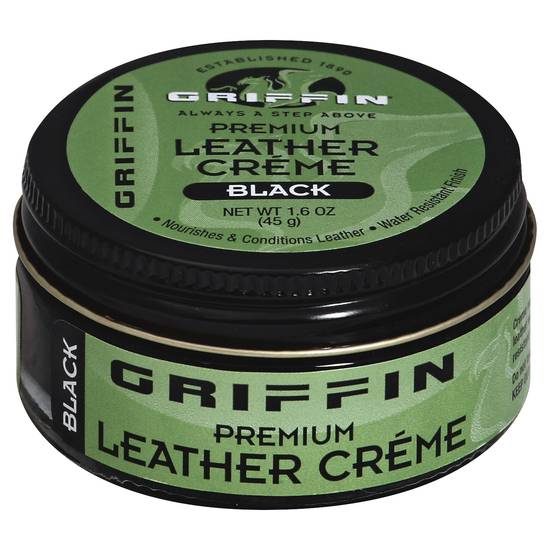 Griffin Black Premium Leather Creme