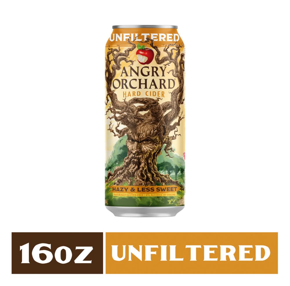 Angry Orchard Unfiltered Crisp Apple (16 fl oz)
