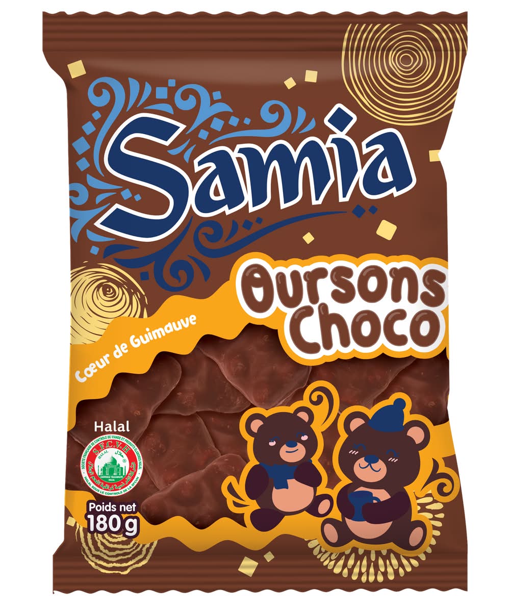 Samia - Oursons choco halal (180g)