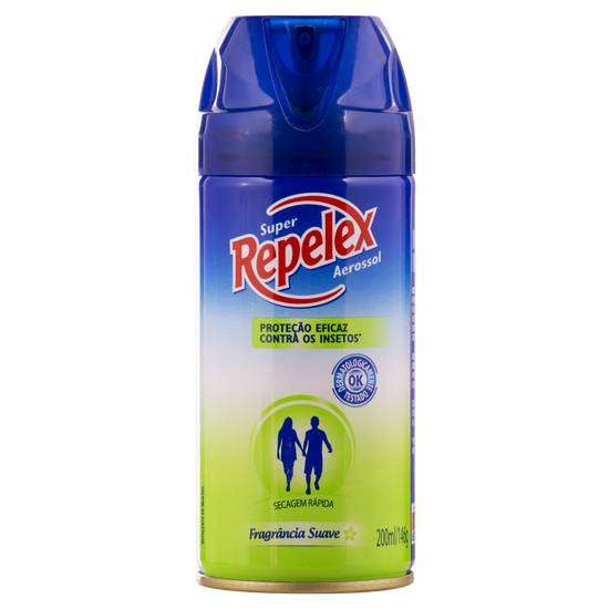 Repelex repelente super aerossol family care fragrância suave (200 ml)