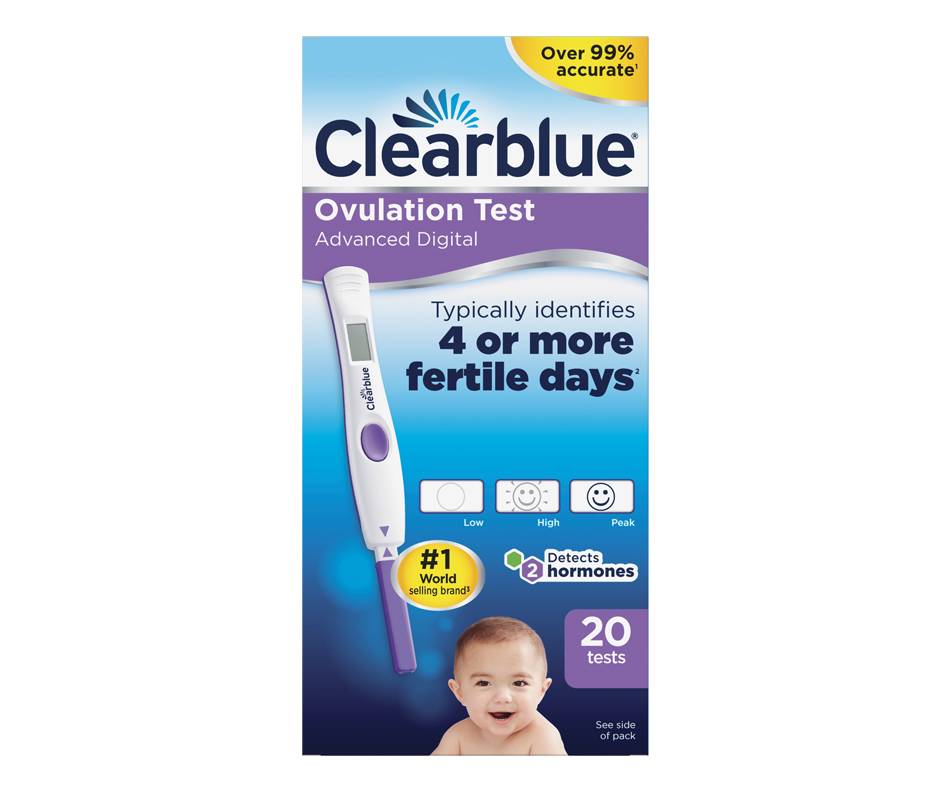 Clearblue Advanced Digital Ovulation Predictor Kit (20 units)