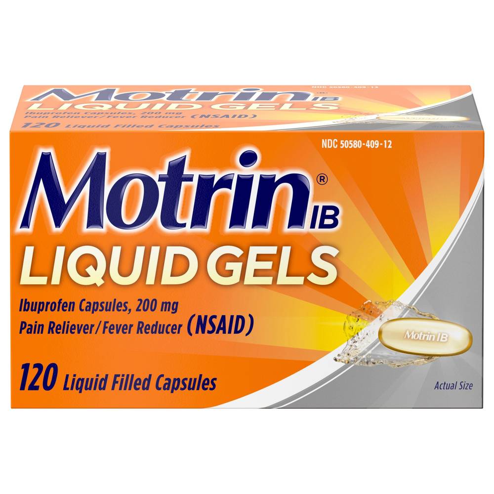 Motrin IB Liquid Gels Ibuprofen (4.64 oz)