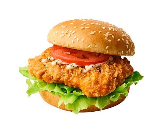 【單點】卡啦雞腿堡｜Spicy Chicken Thigh Burger