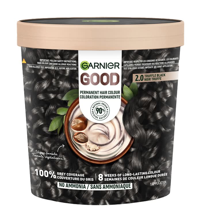 Garnier good coloration permanente des cheveux - good permanent hair coloring (2.0 truffe noire)