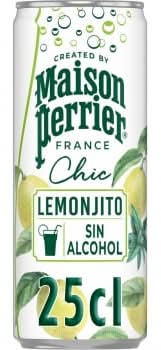Lemonjito Maison Perrier sin alcohol sabor limón y menta lata 25 cl.