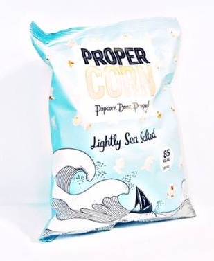 Propercorn Lightly Sea Salted Popcorn 70g