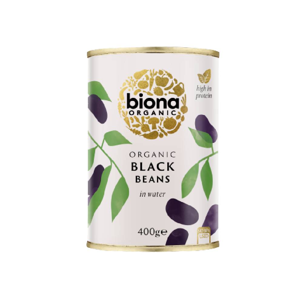 Biona Organic Black Beans in Water