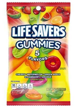 LifeSavers Gummies Candy 5 Flavors 7 oz Bag