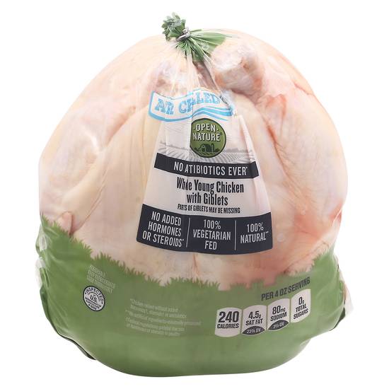 Open Nature Air Chilled Whole Chicken