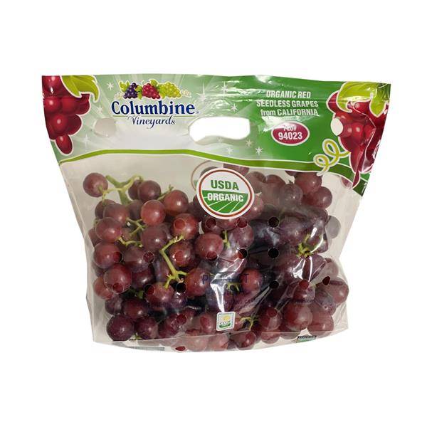 Organic Red Seedless Grapes