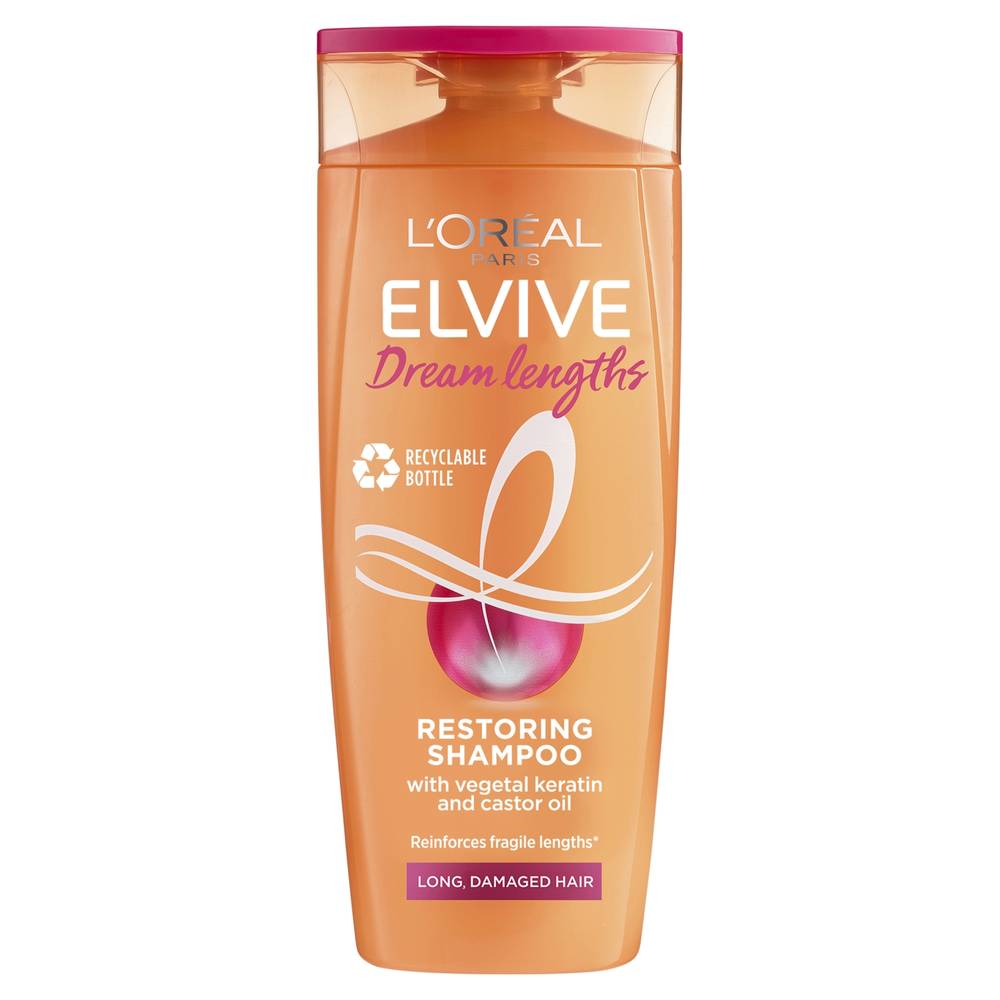 Elvive Dream Lengths Restoring Shampoo For Long Damaged Hair (250ml)