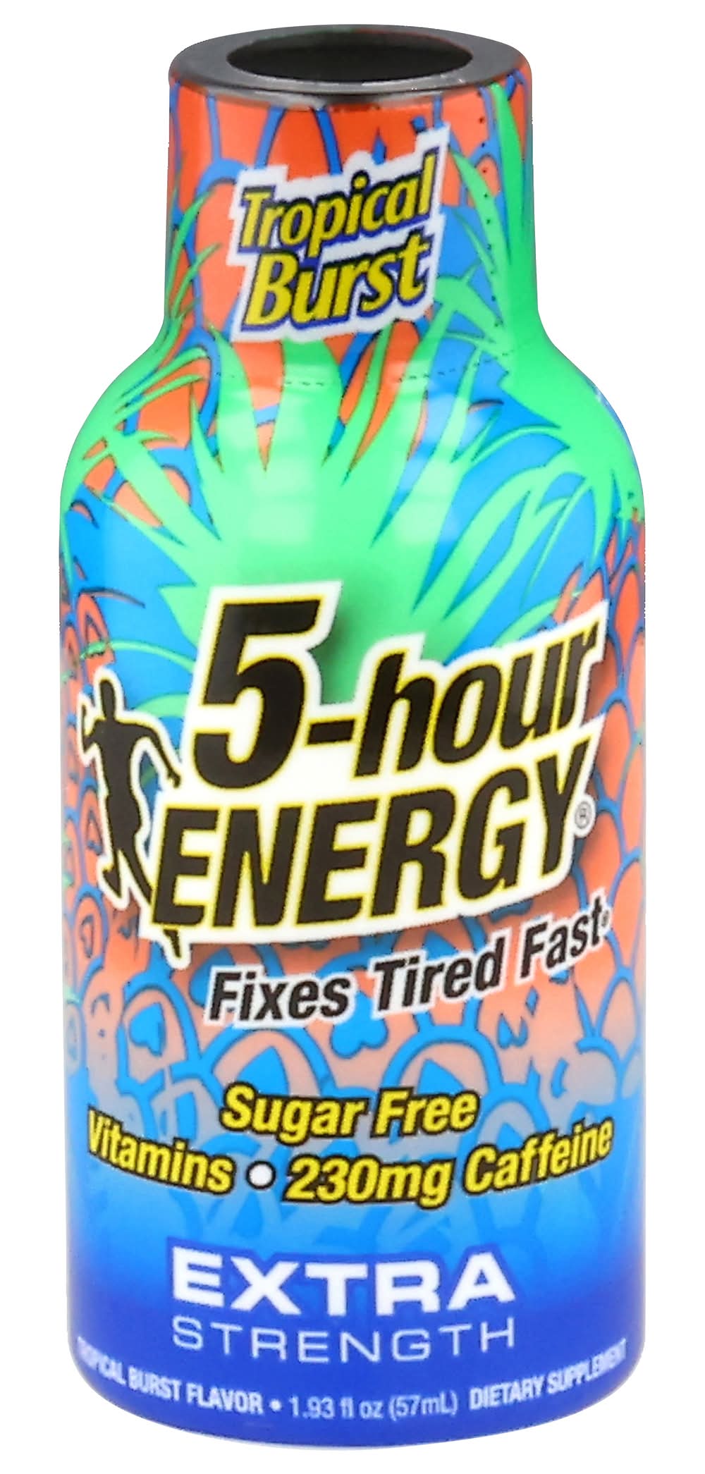 5-Hour Energy Extra Strength Energy Shot, Tropical Burst (2 fl oz)