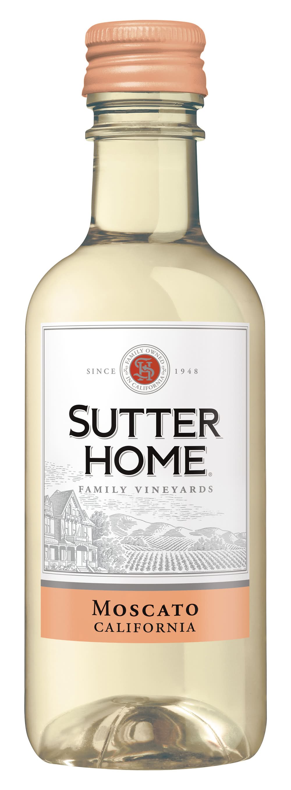 Sutter Home Moscato White Wine (4 x 187 ml)