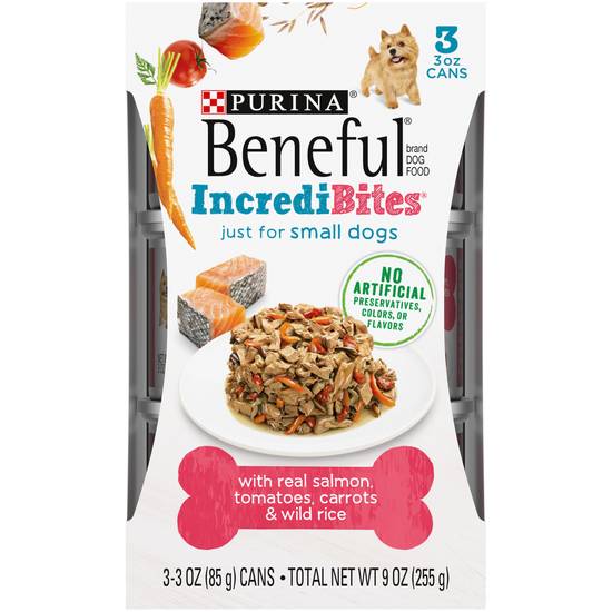 Beneful Purina Variety Flavor Incredibites Small Dog Food (3 ct)