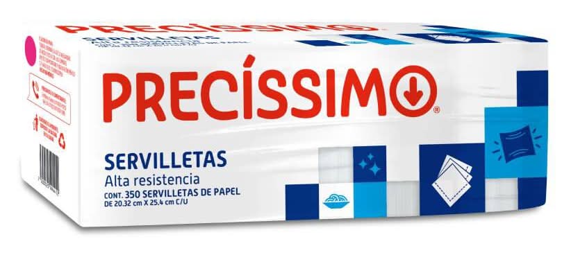Precíssimo · Servilletas de alta resistencia (350 un)