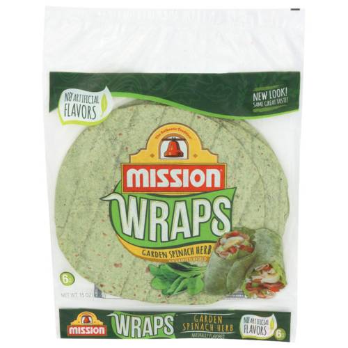 Mission Garden Spinach Wraps