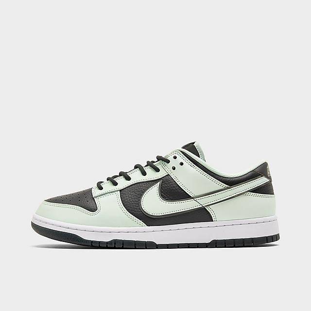 Nike Dunk Low Retro Premium Casual Shoes (size 11.0/dark smoke grey-barely green-white)