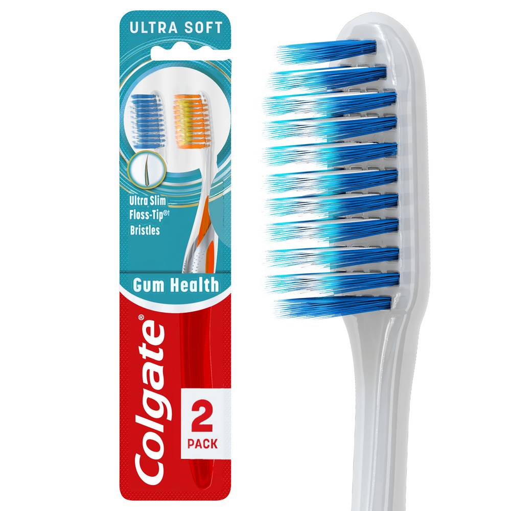 Colgate Gum Health Ultra Soft Toothbrush (2 ct)