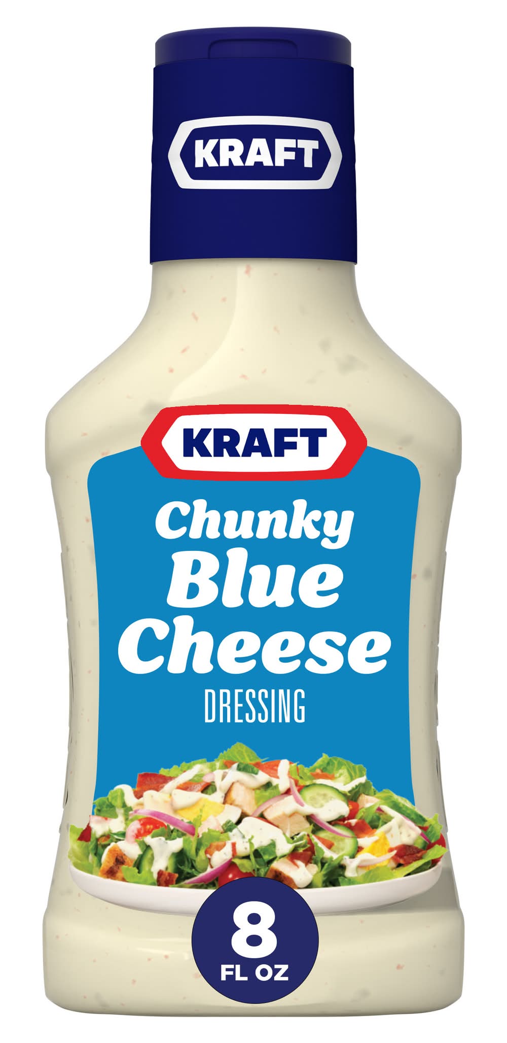 Kraft Chunky Blue Cheese Dressing (8 fl oz) | Postmates Kraft Chunky Blue Cheese Dressing (8 fl oz) | Postmates