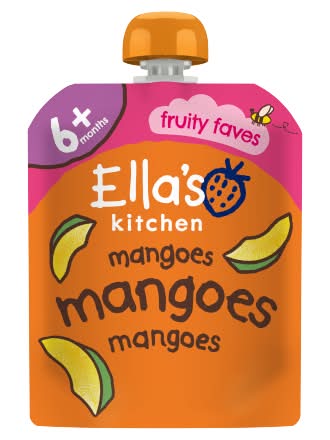 Ella's Kitchen Organic Mangoes First Tastes Baby Food Pouch 4+ Months (70g)