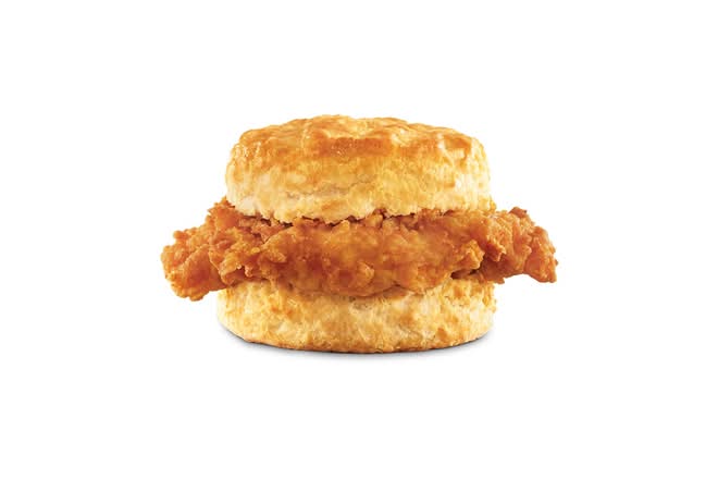 Hand-Breaded Chicken Biscuit