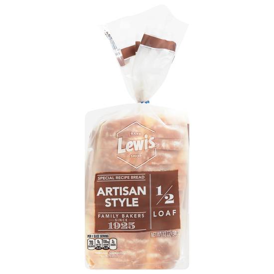 Lewis Half Loaf Artisan Style Bread