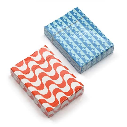 Michaels Mod Maker Retro Playing Card Set, Unisex