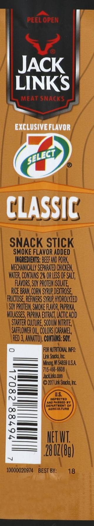 Jack Link's Classic Meat Snack Stick