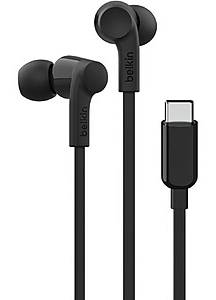 Belkin SoundForm Noise Canceling Earbuds, Black (G3H0002BTBLK)